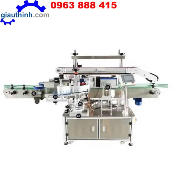 Máy dán nhãn chai dẹp giá rẻ