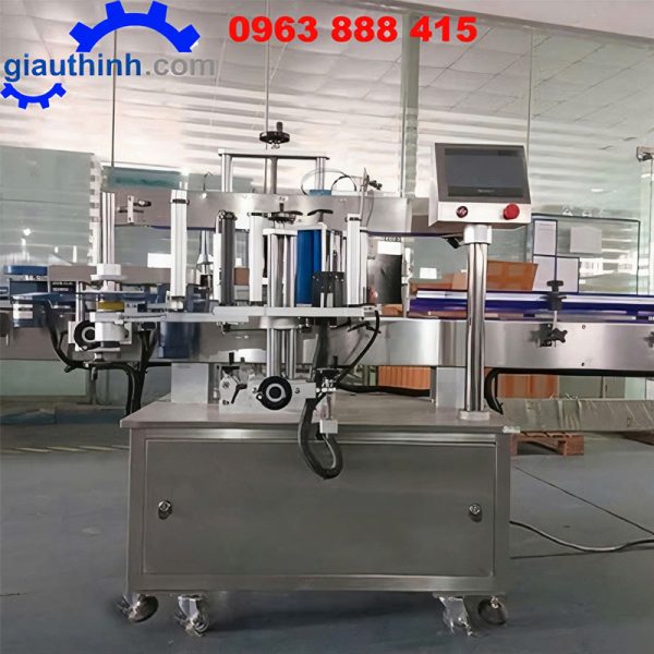 Máy dán nhãn chai vuông tự động