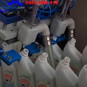 Máy chiết rót hóa chất giá rẻ
