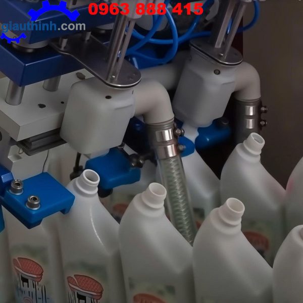 Máy chiết rót hóa chất giá rẻ