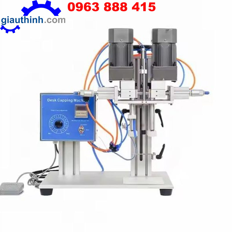 Máy đóng nắp chai 2 motor