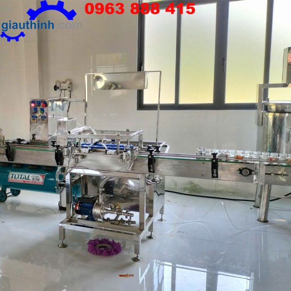 Máy súc rửa chai tự động