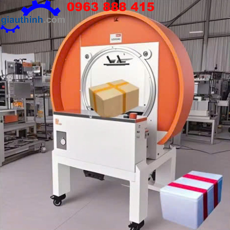 Máy dán băng keo thùng carton