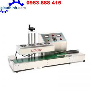 Máy dán màng seal nhôm