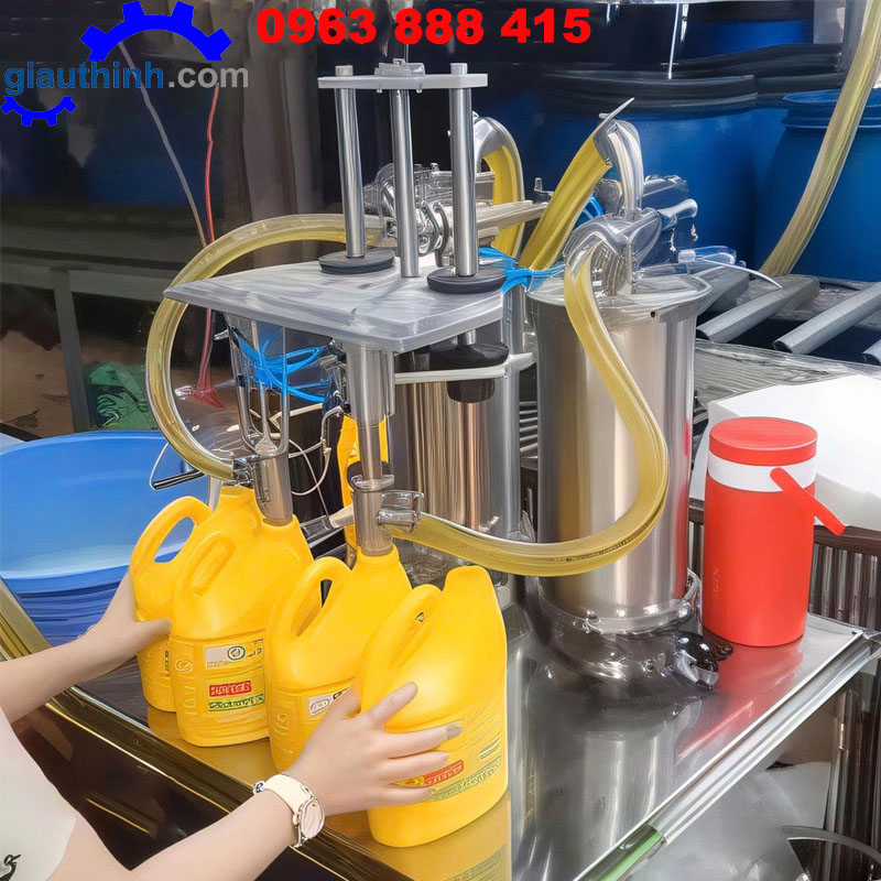 Máy chiết rót 2 vòi