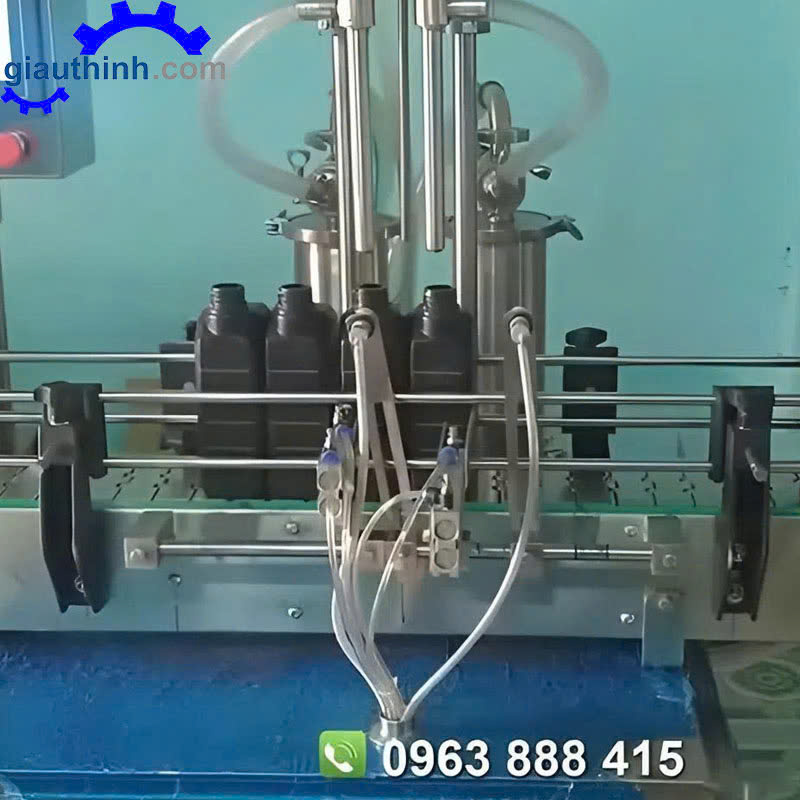 Máy chiết rót thuốc bảo vệ thực vật