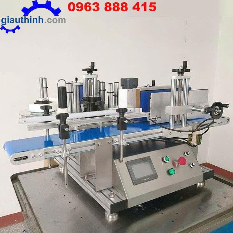 Máy dán nhãn chai tròn