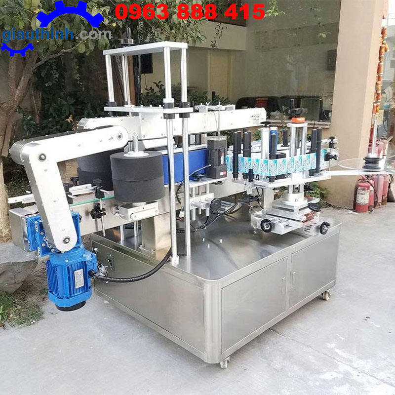 Máy dán nhãn chai vuông