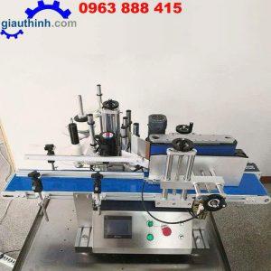 Máy dán nhãn decal chai tròn