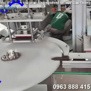 Máy dán màng seal nhôm