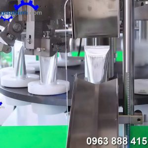 Máy chiết rót hàn đáy tuýp