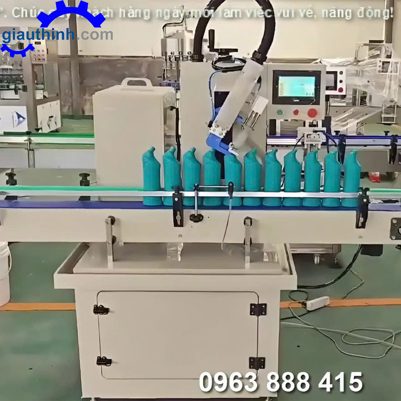 Máy chiết rót hóa chất