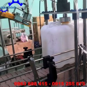 Dây chuyền chiết rót can 10 lít - 20 lít - 30 lít - 40 lít - 50 lít