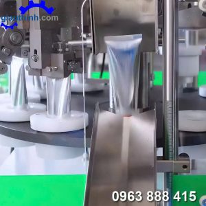 Máy chiết rót hàn đáy tuýp