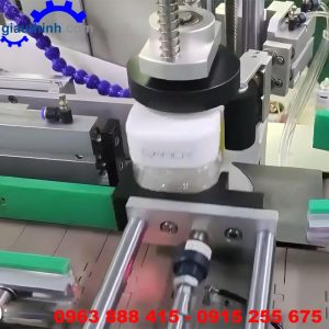 Máy dán nhãn chai 3 mặt 4 mặt