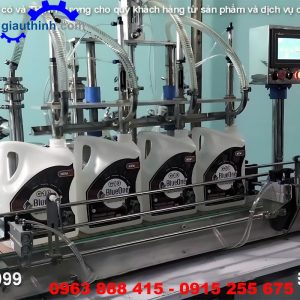 Dây chuyền chiết rót vặn nắp nước làm mát