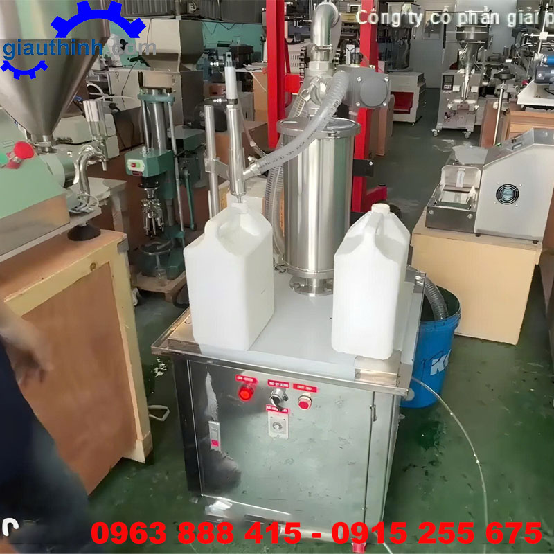 Máy chiết rót bán tự động Máy chiết rót bán tự động