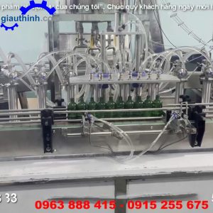 Máy chiết rót định lượng 8 vòi