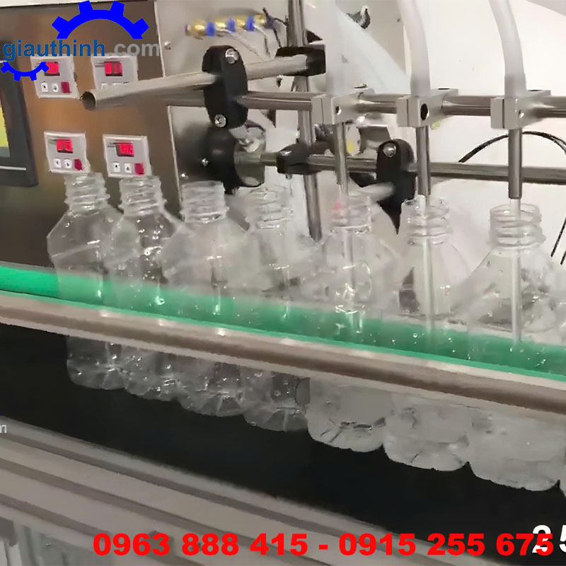 Máy chiết rót 4 vòi