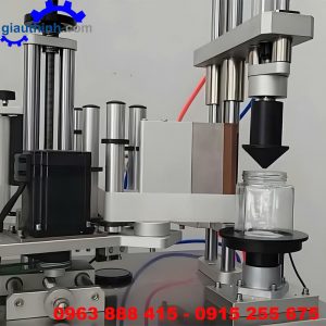 Máy dán nhãn chai lục giác